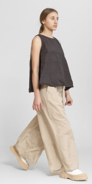 Sleeveless Top TC brown - Marron, XL